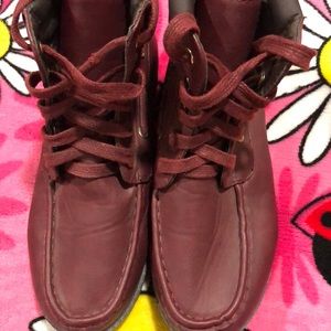 Girl boots Burgundy
